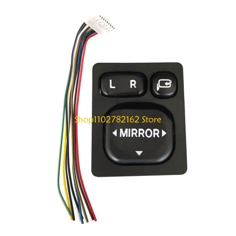 

547B Industrial Grade Electric Rear View Glass Control Switches Button Replaces 8487252040 Car Spare Part Simple Installs