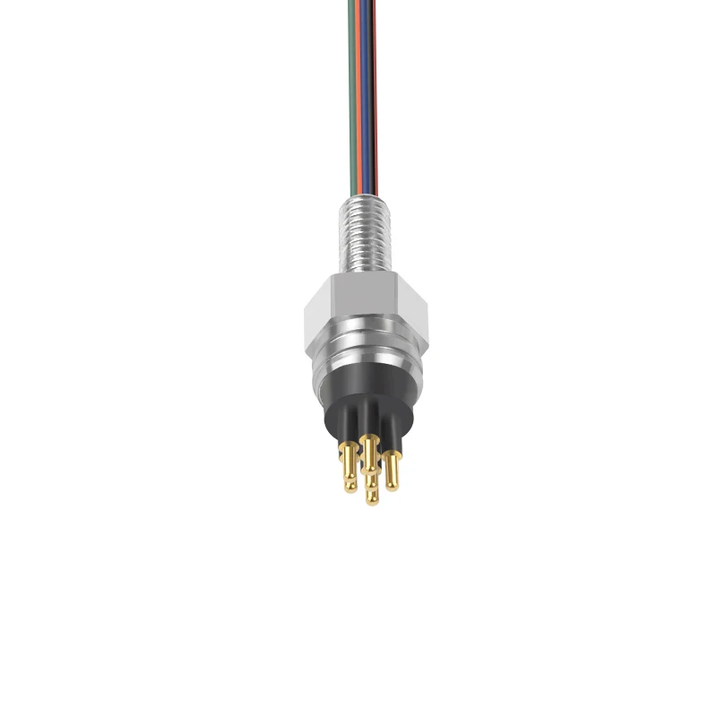 Pluggable Wet Cable Subsea Connector 6 Pin SMCBH6M Waterproof Underwater Power Connectors Bulkhead Dummy Plug Socket