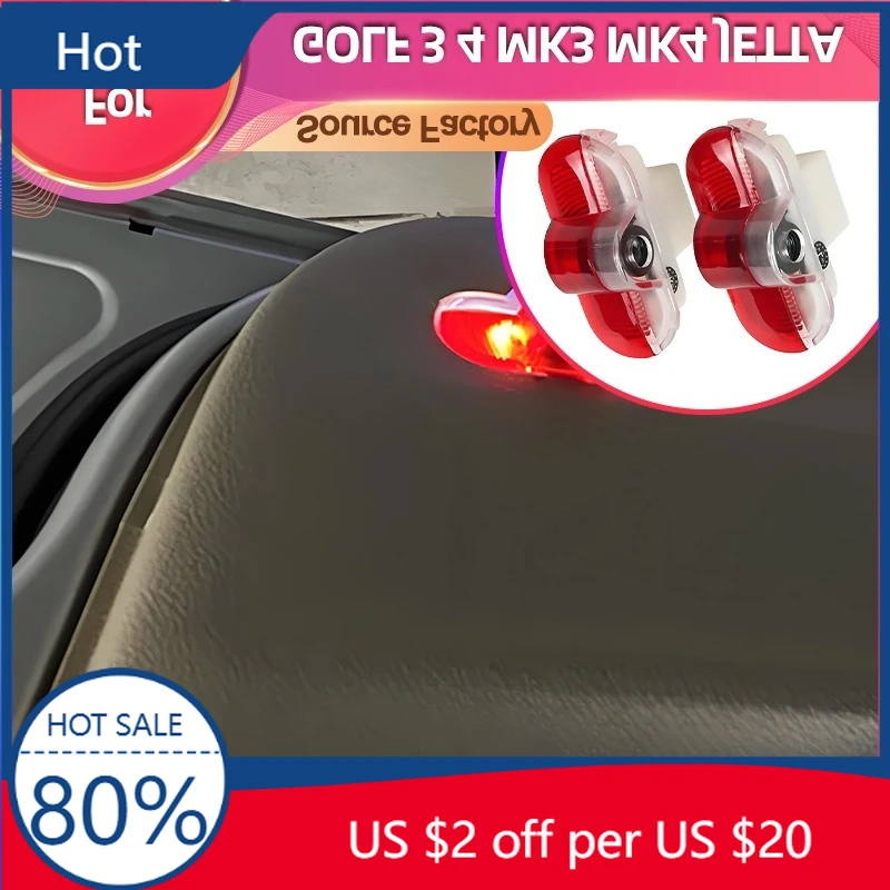 

Новинка 2026 года для VOLKSWAGEN VW, подстаканники, светодиодные лампочки для украшения интерьера двери автомобиля, аксессуары для VW Caddy MK3 Bora Lavida Gol