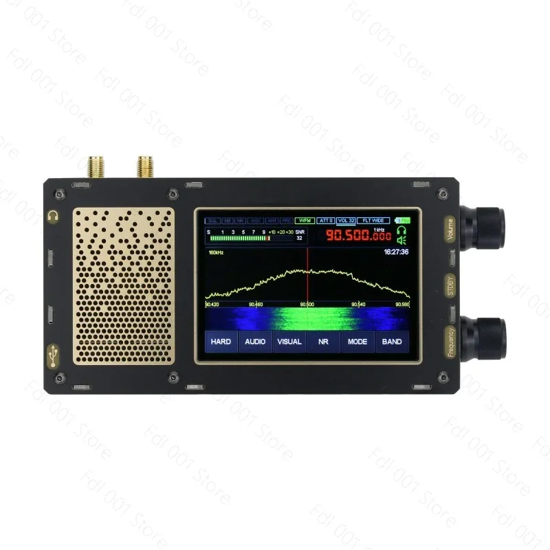 

1.10D 50KHz-2GHz SDR Receiver Radio DSP SDR Receiver with Code Support Two Antenna