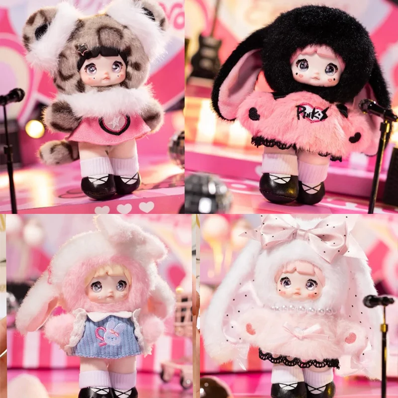 

new Nommi genuine Pinky Energy Series Plush Blind Box toys Cute Bag Pendant Figure Dolls Christmas birthday girl Gift stock
