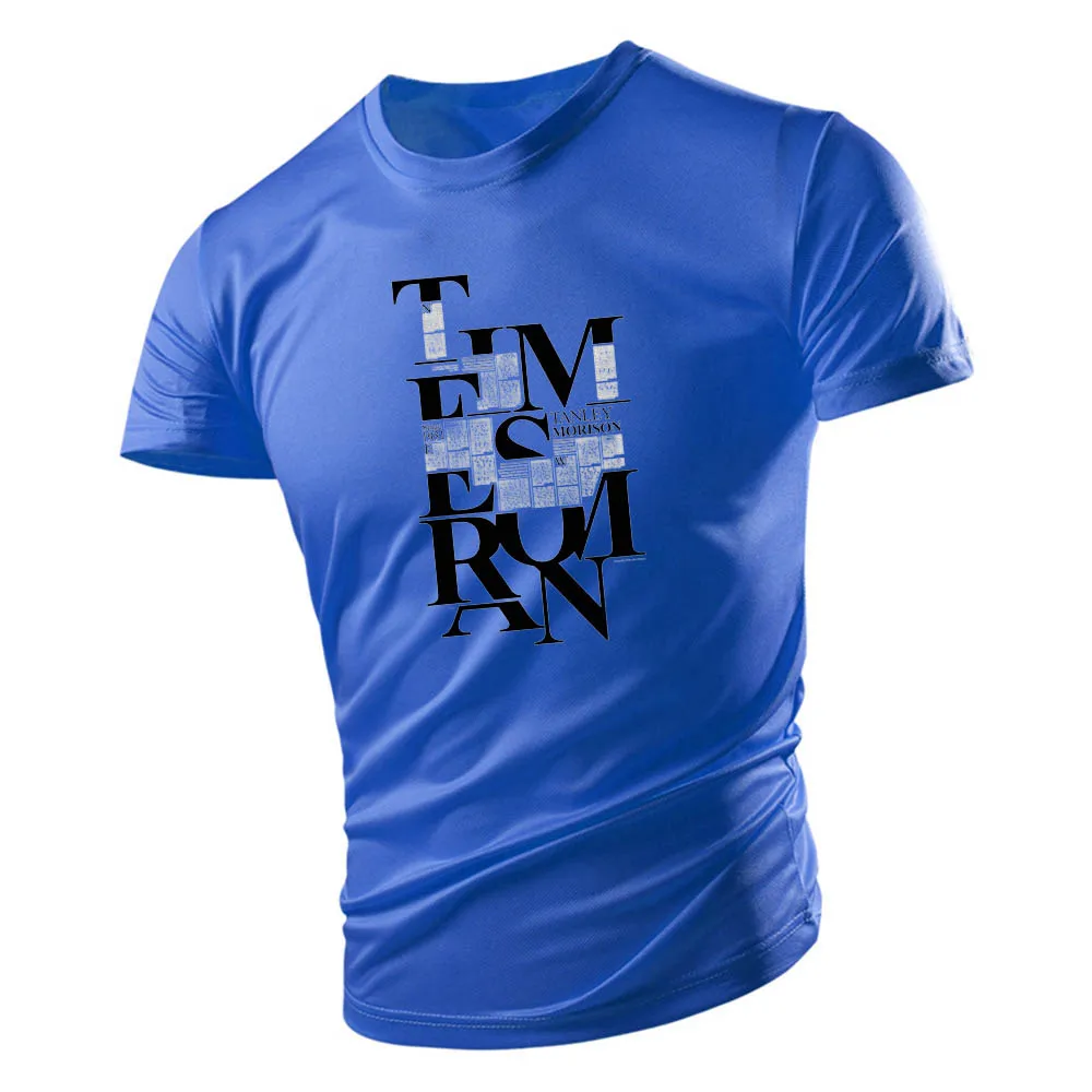 2023 Comfortable Adult Men's One-Neck Short-Sved T-Shirt Design Customizable Hand-Painted Unique Style Clothing Item