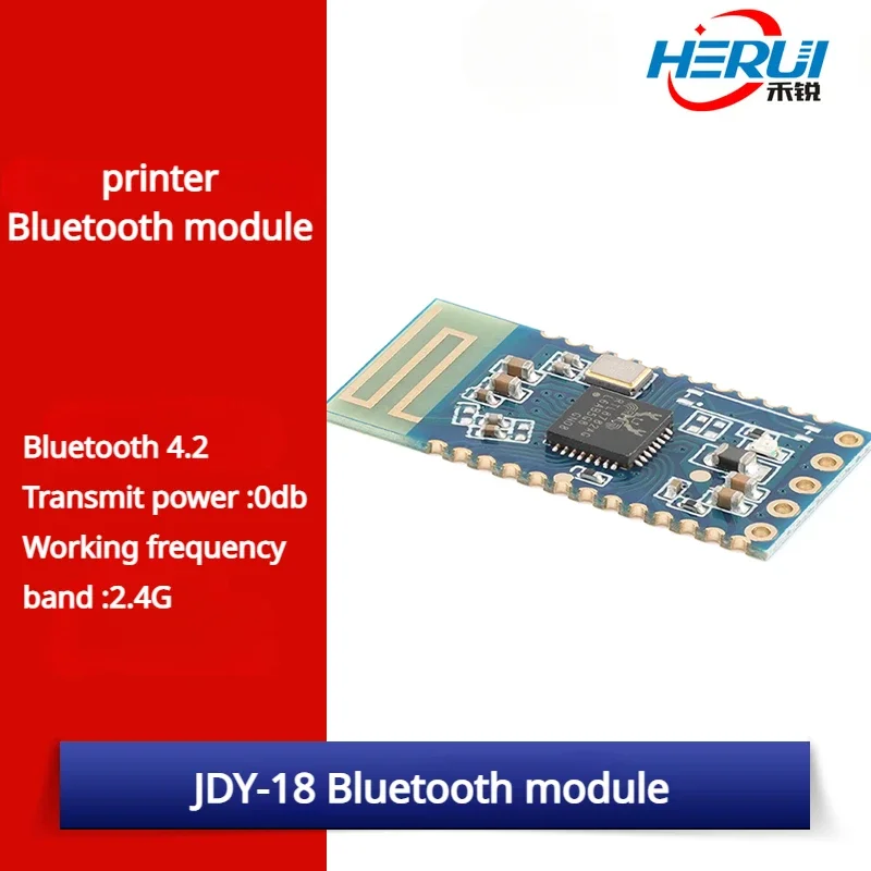 JDY-18 Bluetooth module of the printer Bluetooth 4.2  BLE module