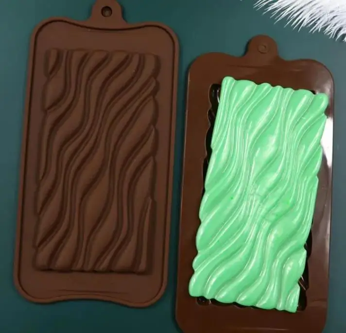 Full Wave Silicone Chocolate Mold Flip Sugar Lace Baking Mold DIY Waffle Cake Tool SN4252