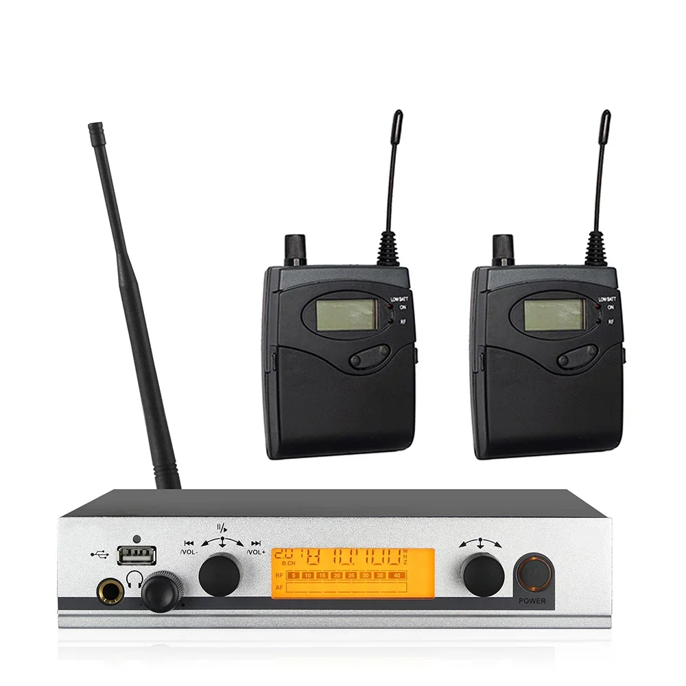 HONGUAN In Ear Monitor Wireless System EW300 IEM Single transmitter Monitoring Professional Mono for Stage Performance