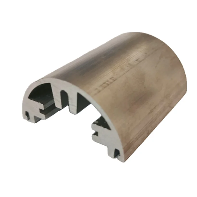 مصنع التخصيص مخصص قسم كبير الألومنيوم الملف الشخصي لستارة الجدار الألومنيوم ملف بنتوء المواد #1