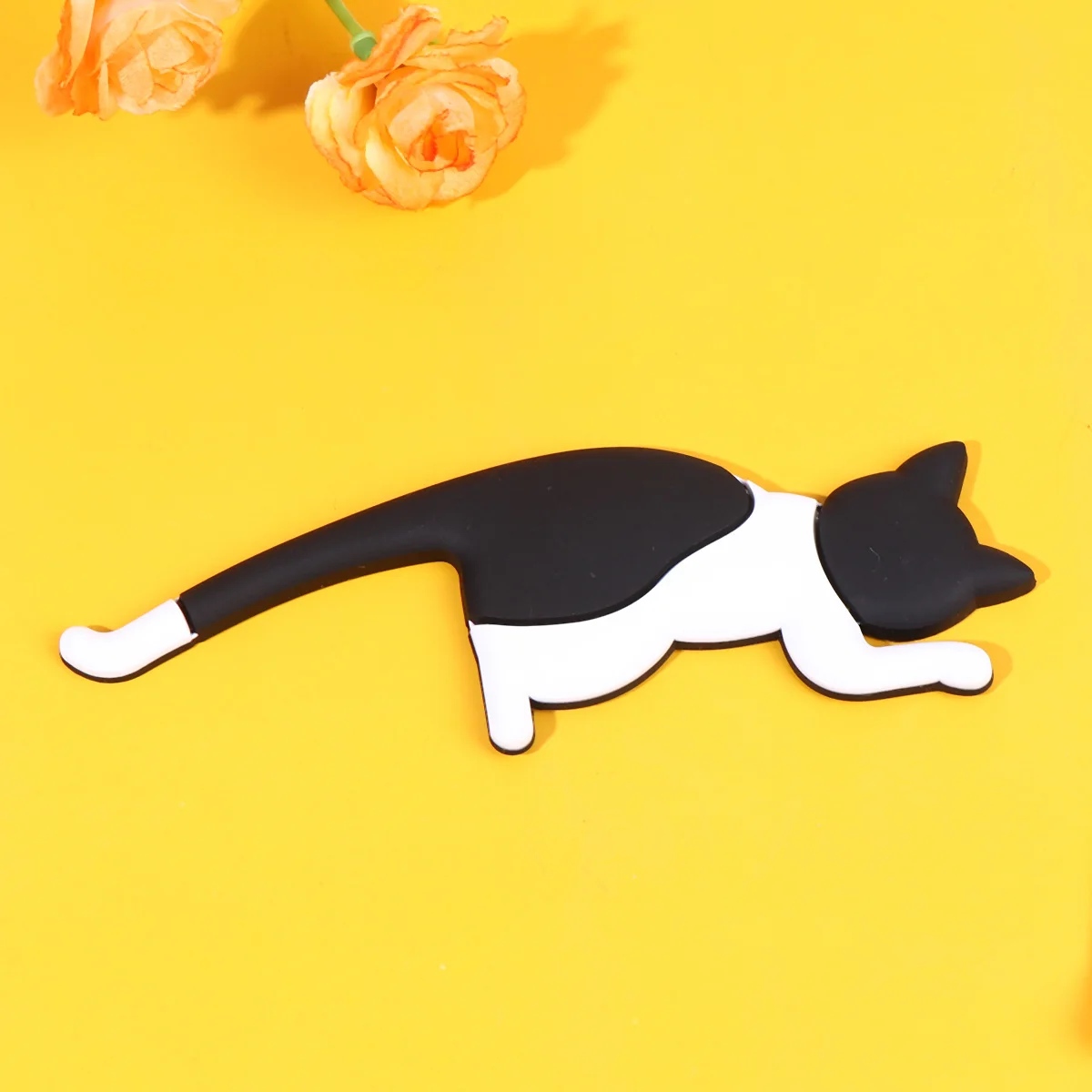 

Fridge Magnet Hook Magnetic Cat Shaped Premium Material for Hanging on Fridge Door Cabinet Whiteboard Phone Shell Home