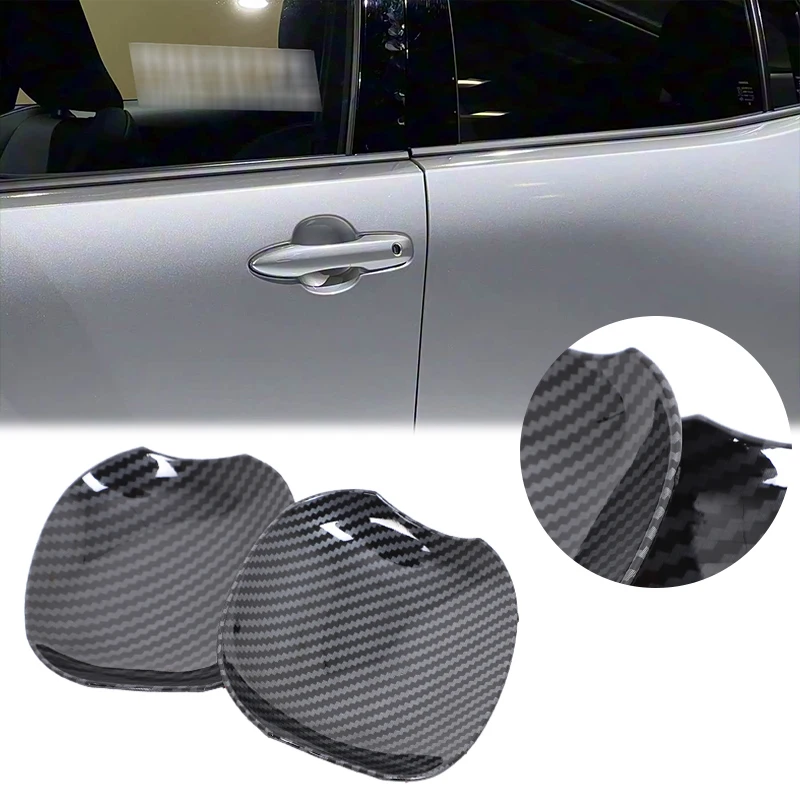 

For Toyota Prius 60 Series 2023+ ABS carbon fiber car front door outer door bowl decorative sticker car protection accessories