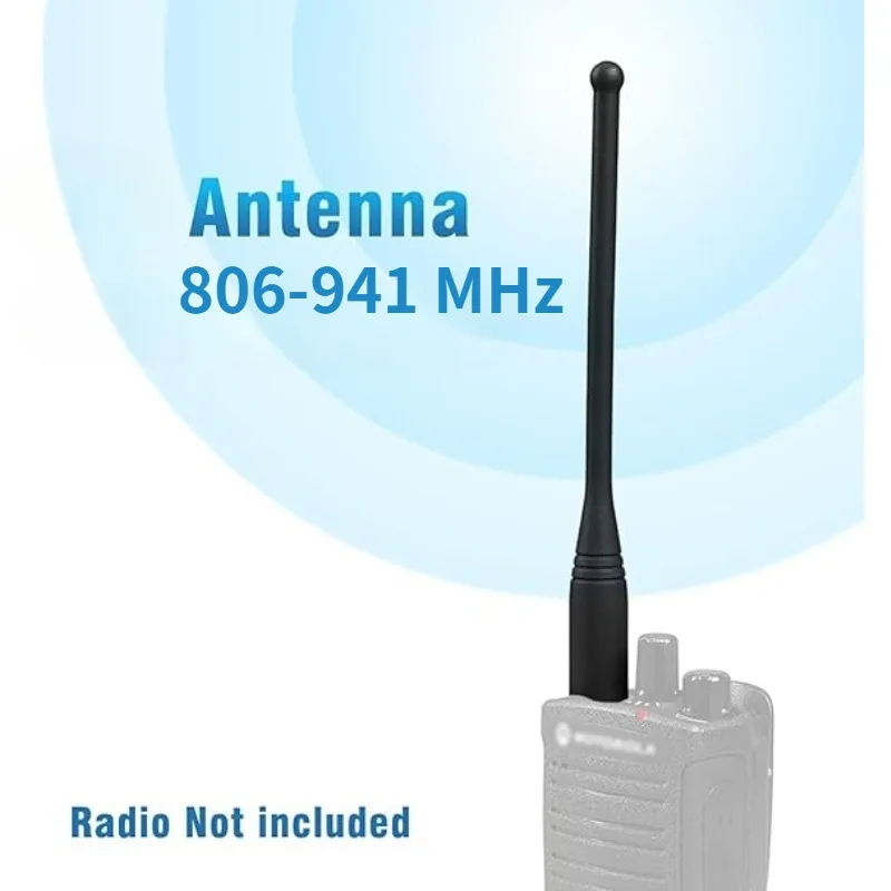 10PCS Motorola 800MHz Whip Antenna 806-890 MHz For HT1000 JT1000 MTX838 MTS2000 LTS2000 XTS2250 XTS2500 XTS5000 APX7000 APX6000