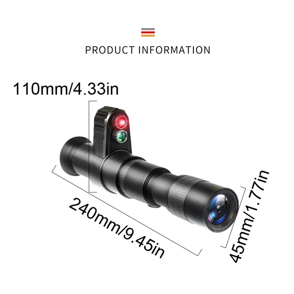 Digital Night-Visions Device Infrared 500M Telescopic Sight Monocular Crosshair Cursor Day Night Use Outdoor Night Vision Device