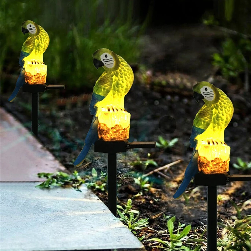 Solar Lamp Owl Animal Solar Garden Lights Solar Powered Solar Led Light Outdoor Garden Decoration Lamp Waterproof Solar Lights