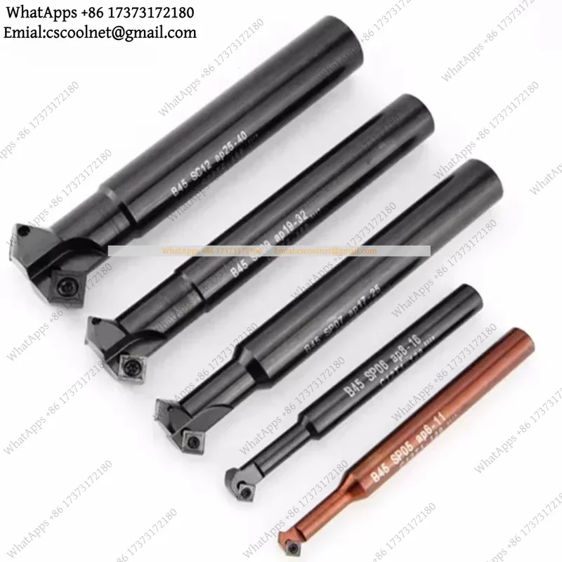 Front Back Deburrer Double Angular Chamfering Cutter 90 Degree Metal Hole Internal Burr Removal CNC Tool