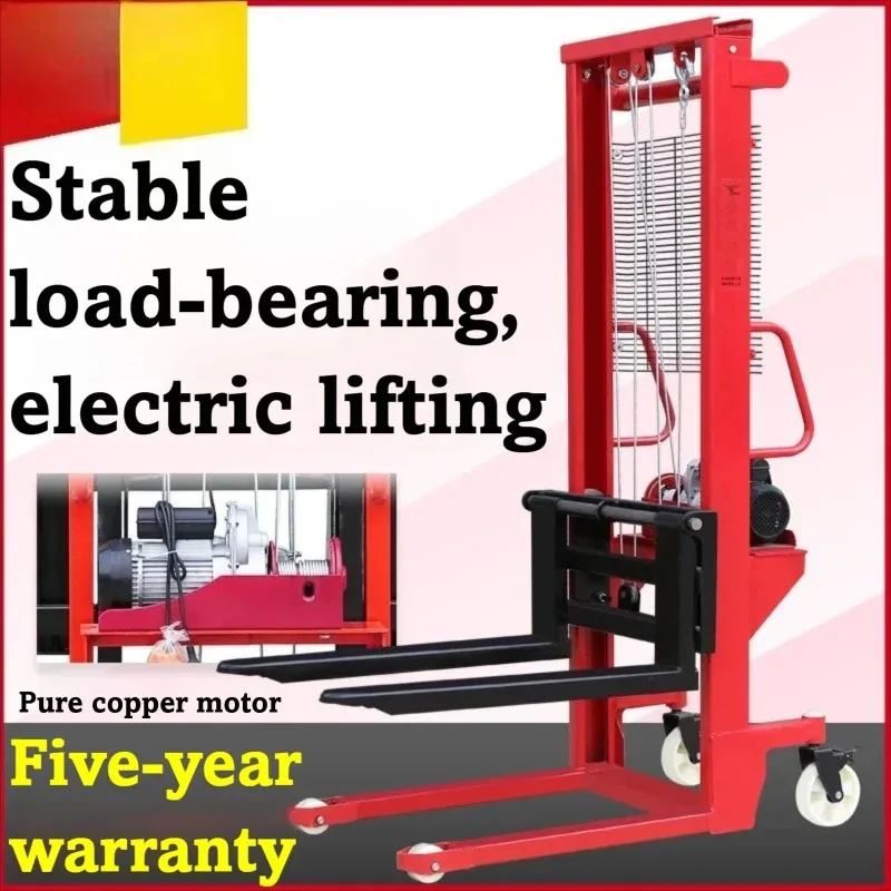 

Electric Stacker Forklift 1T 2T Manual Hydraulic Lifting Truck for Warehouse Logistics and Industrial Transport