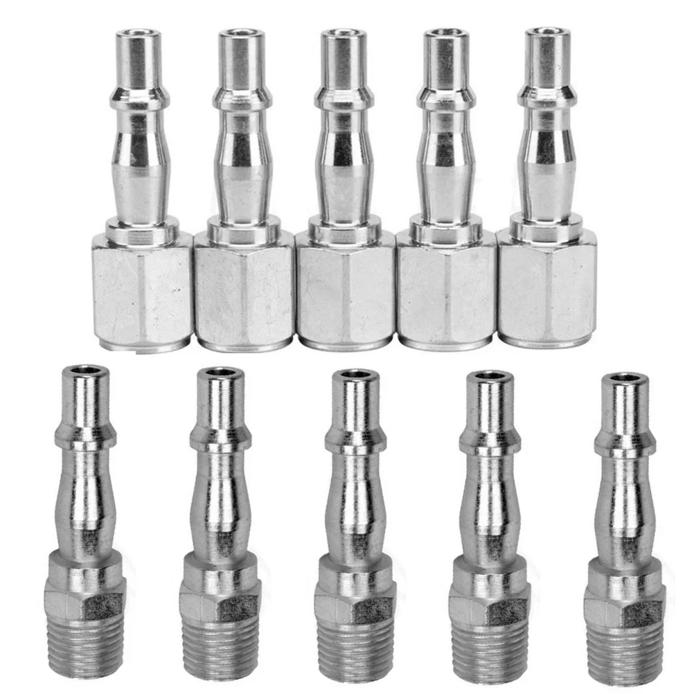 

10PCS Pneumatic Straight Connectors Air Tube Push Reducer Through Fittings Quick Connect Disconnect Tools Service Life