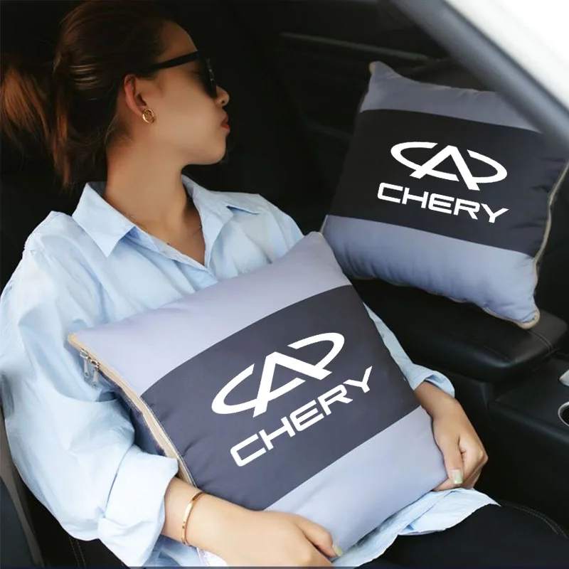 Car Neck Pillow Air Conditioner Quilt For Chery TIGGO 3 4 5 7 Pro 8Pro Max MVM X22 DR3 Amulet Fora Fulwin A1 A3 A5  Accessories