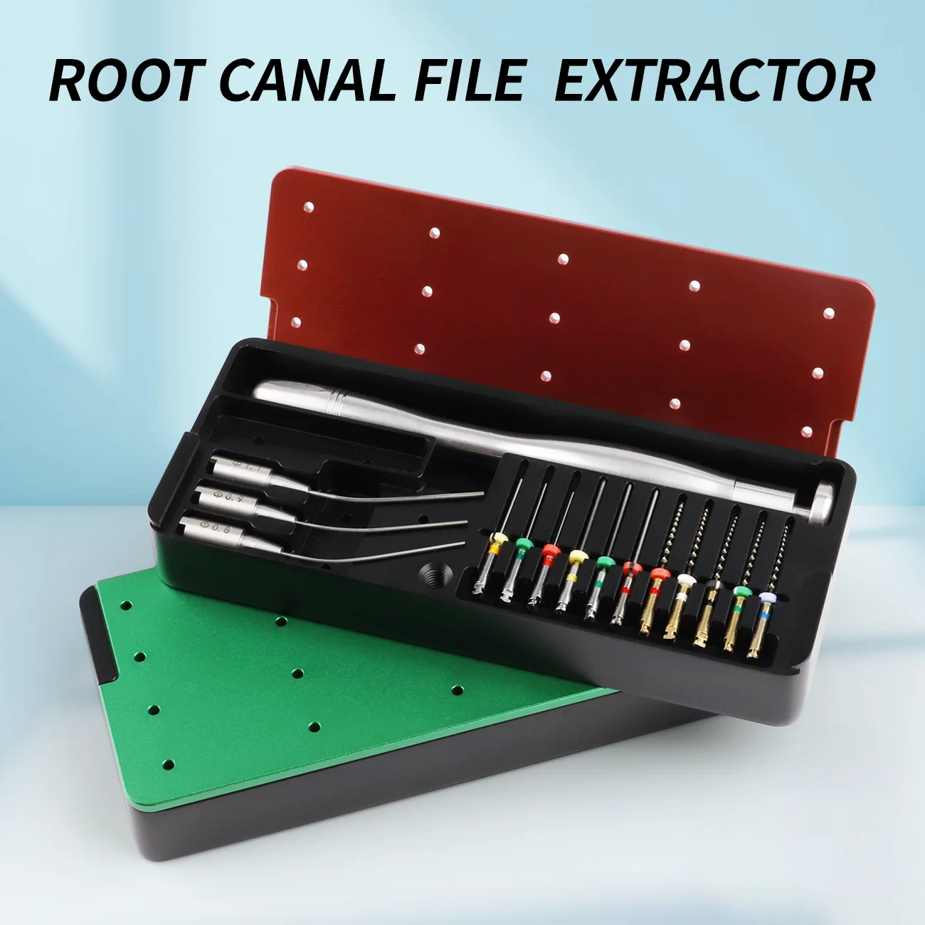 

Dental Files Extractor Broken File Removal System Kit High Quality Endondontic Root Canal Treatment Dental Instrument