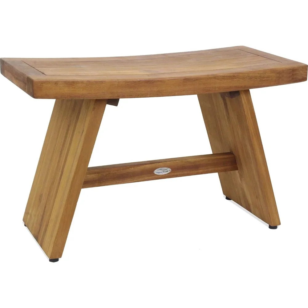 

Оригинальная 30-дюймовая душевая скамья из Азии из тикового дерева