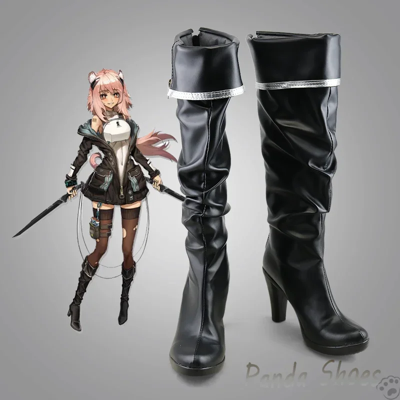 

Gravel Game Arknights Cosplay Shoes Anime Cos Comic Cosplay Costume Prop Shoes for Con Halloween Party