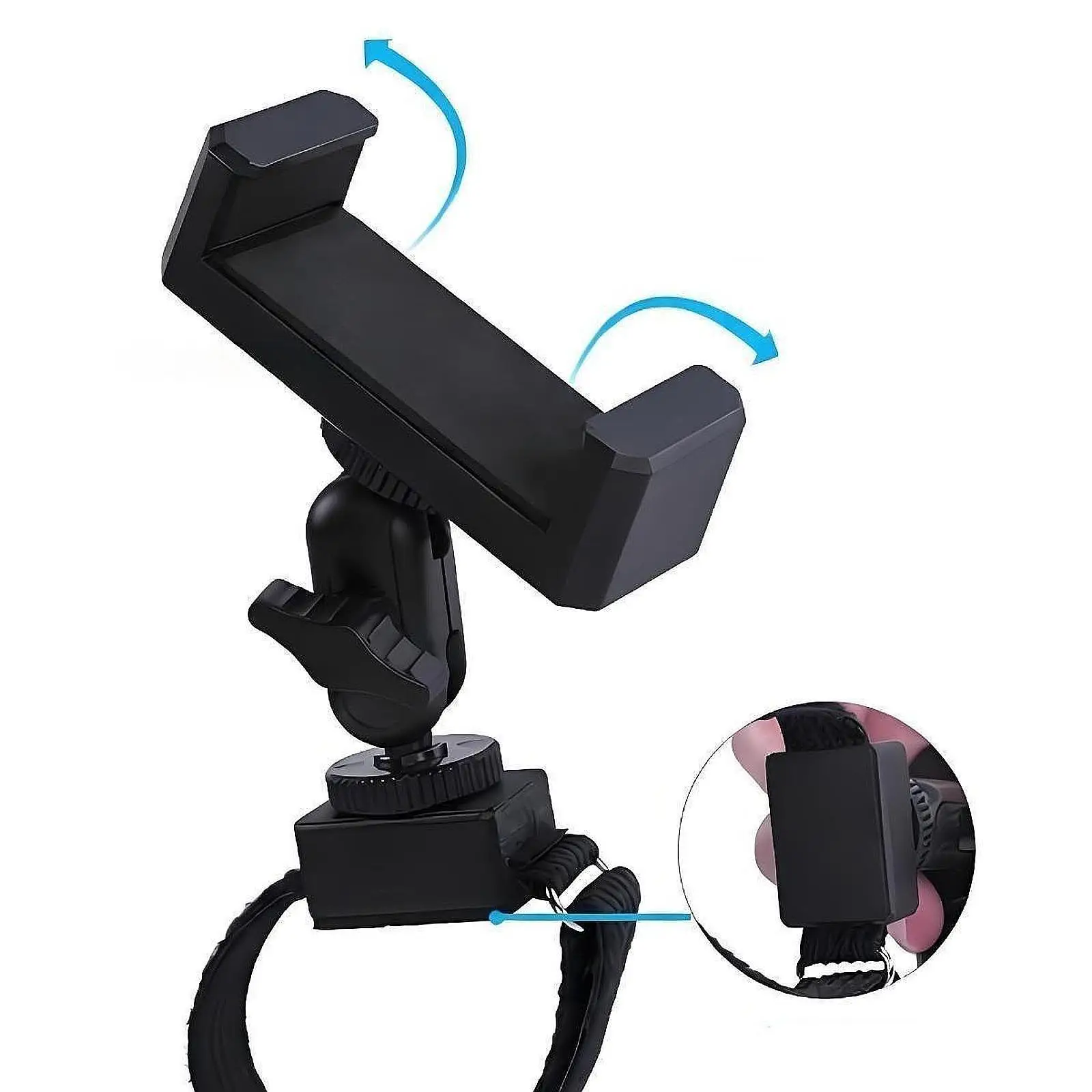 

Adjustable Trumpet Phone Lyre Stand ABS Plastic Music Sheet Holder Multifunctional Accessory for Electric Wind Instruments