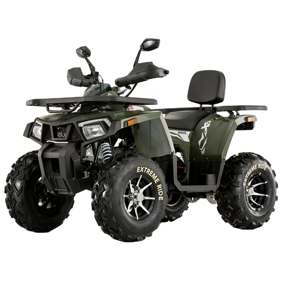 

200 CC ATV 4 Wheeled Chain Drive Quad Atv 200cc ATV For 2 Passengers With EPA ECE