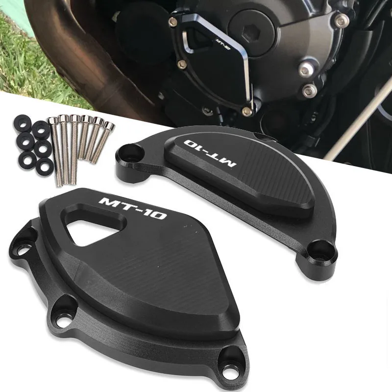 

Motorcycle Engine Case Stator Cover Crash Protection Frame Sliders For Yamaha MT-10 MT10 MT FZ 10 FZ-10 2015-2021