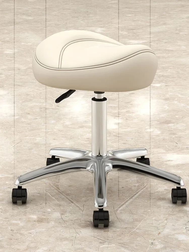 

Beauty Salon Saddle Chair Furniture Barber Lifting Rotating Manicure Chairs Barber