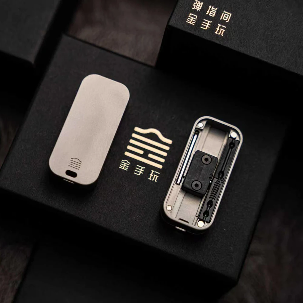Golden Hand Play EDC WUJI Mechanical Fidget Slider Toys For Adults Stress Relief Toy Stainless Steel Anxiety Relief Gadgets