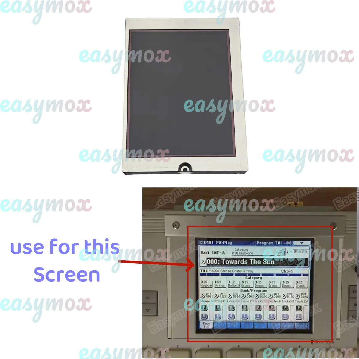 

5.7" Original LCD Display for Korg M3 Keyboard Music Workstation Synthesizer Screen Repair