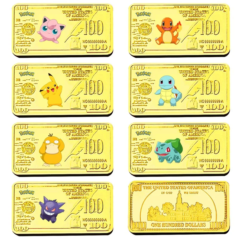 

Памятные монеты с Пикачу, Чармандером и Сквиртлом: коллекционные аниме-сувениры и игрушки