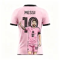 2026 Messi No.10 Football Jersey Match & Training Kit Summer Sports Men's T-Shirt Children's Clothing Tee Y2k Woman 3