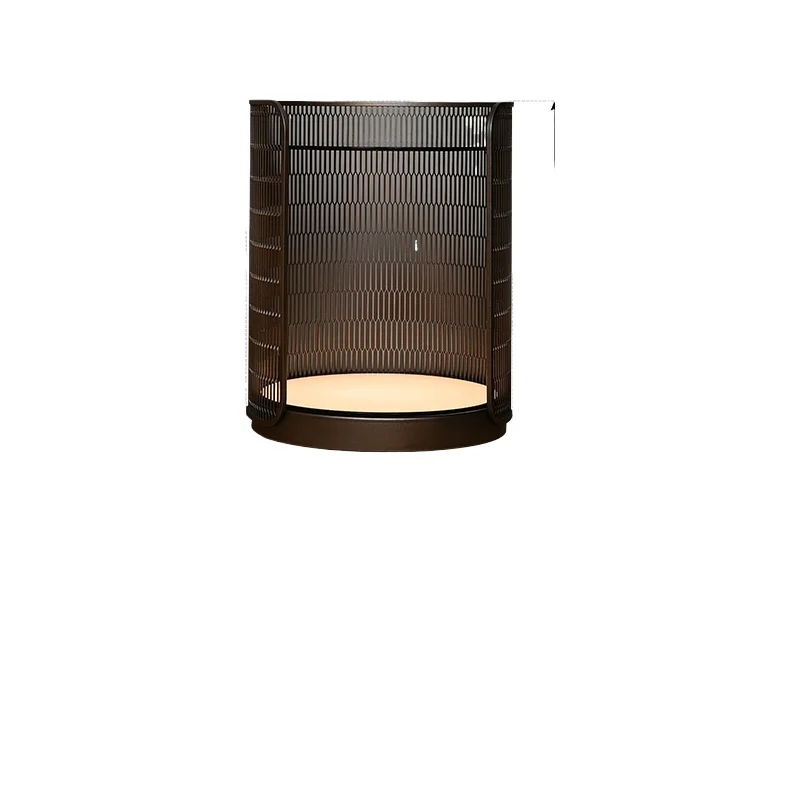 

Natevo bedroom bedside table integrated floor lamp Italian coffee table living room side storage table ambient light