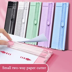 A4 Paper Cutting Guillotine Paper Cutter with Pull-out Ruler for Photo Trimmers Scrapbook Lightweight Cutting Mat Machine