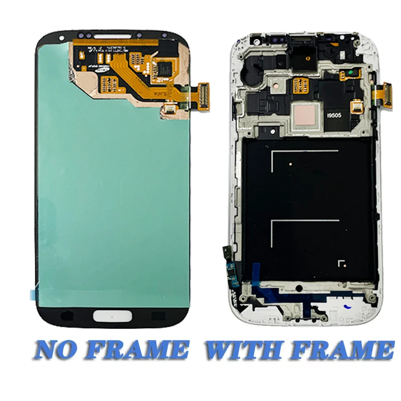 5.0" Super AMOLED S4 LCD For Samsung  S4 GT-i9505 i9500 i9505 i545 i337 LCD Display Touch Screen Digitizer Replacement image 3