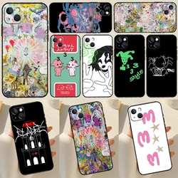 Bladee 333 Phone Case For iPhone 13 12 11 14 15 16 Pro Max Case For iPhone XR X XS Max Plus Coque Capa