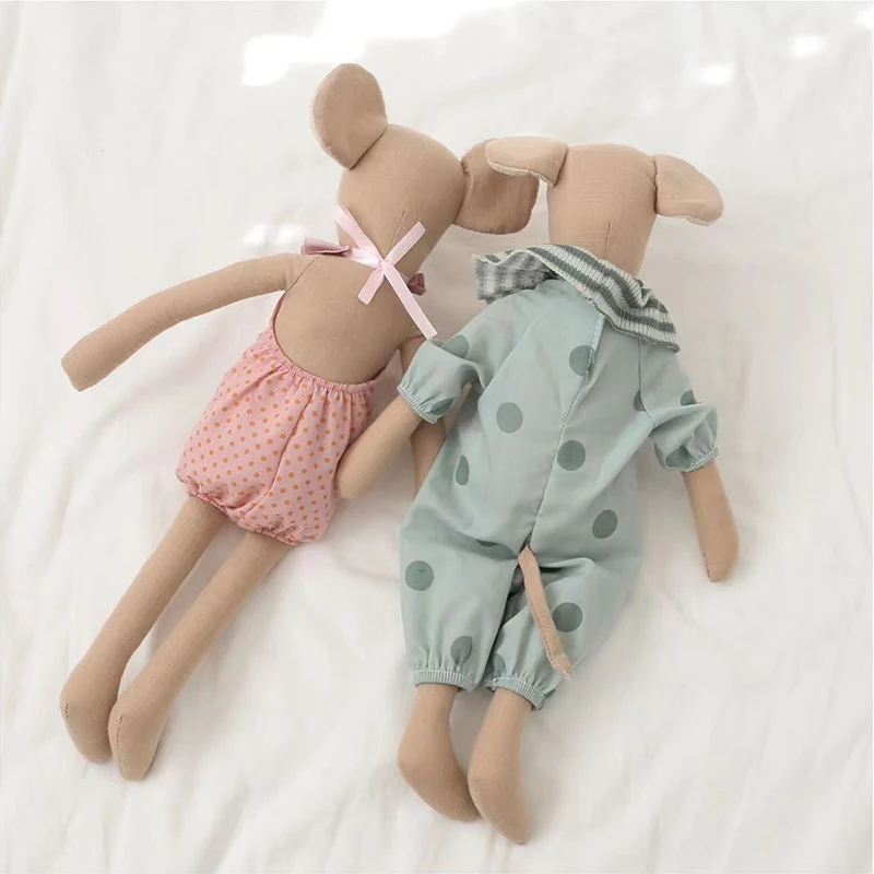 Schattige Baby Muis Knuffels Knuffel Dier Muis Poppen Mooie Rat Met Kleding Kinderen Verjaardagscadeaus Speelgoed Voor Jongens Meisjes Kinderen