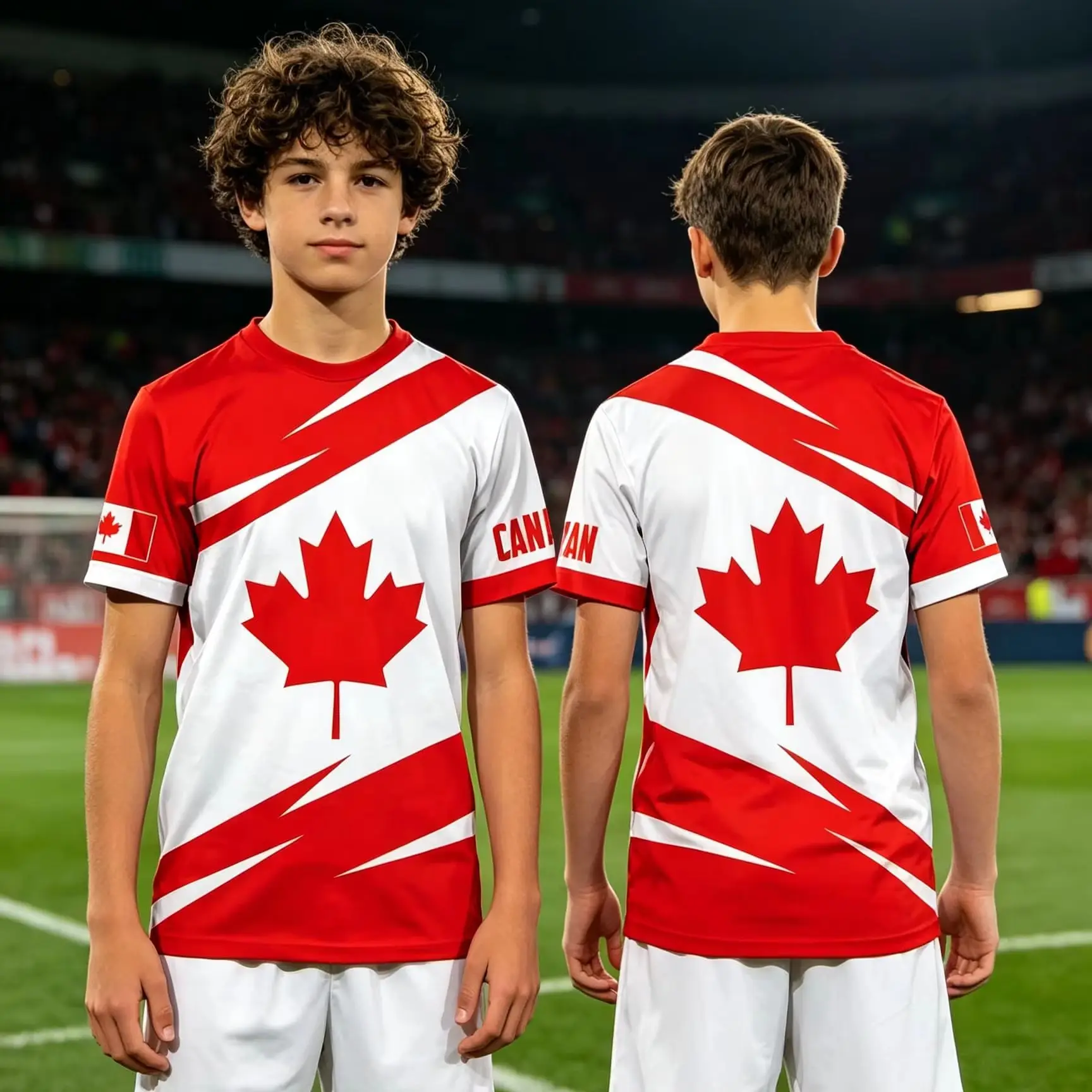 Canada Flag Maple Leaf Sports Jerseys Men T Shirt Women Tee Boys Top Children Parent Child Quick Dry Short Sleeves Kids Tshirt