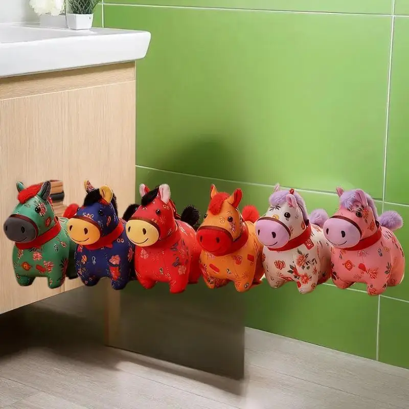 Pony-Pferd-Plüschpuppe Kat-Ring; Entzückender Anhänger zum Aufhängen von Taschen; Ideales Neujahrsgeschenk für Kinder; Maskottchenpuppe für das Jahr des Pferdes