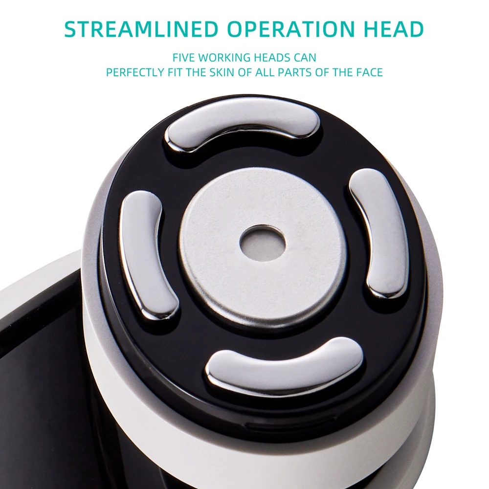 آلة HIFU EMS مايكرو الحالي تدليك تجميل الوجه أجهزة شد الوجه بالموجات فوق الصوتية الفوتون المنزل الوجه والرقبة رفع مكافحة الشيخوخة