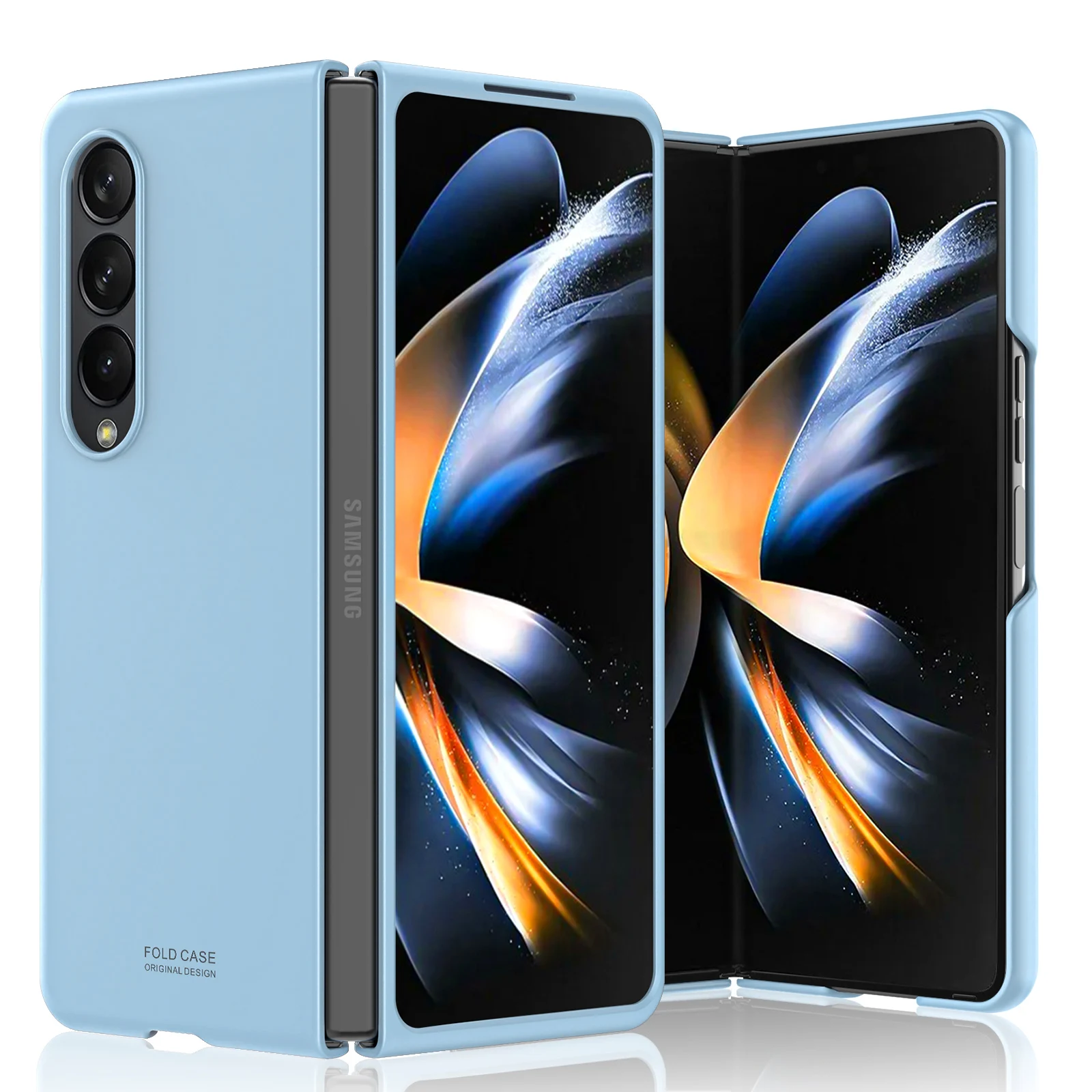 Für Samsung Galaxy Z Fold 4, luxuriös, ultradünn, hautfreundlich, matt, faltbar, stoßfest, Schutz, PC-Hartschale, Zubehör – Detail 13