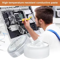 Electric Contact Grease 30g Conductive Paste Electricity Compound Grease For Low Resistance Value For Household Appliances