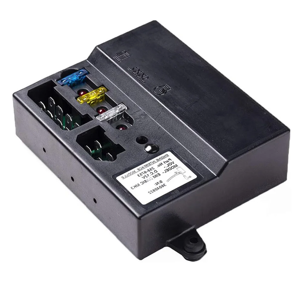 Engine Interface Module for Generator Control 12V EIM258 9753 Supports Manual Start/Stop and Cooling Water Temperature Control
