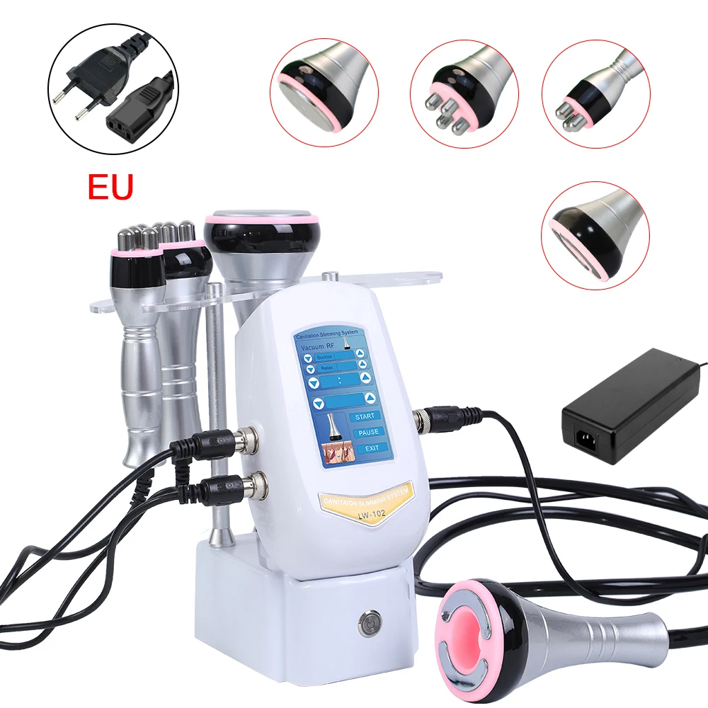 40K Cavitation Machine 4-1 Ultrasonic RF Body Shaping Lose Weight Multipolar Slimming Facial Skin Tightening Lifting Device image 3
