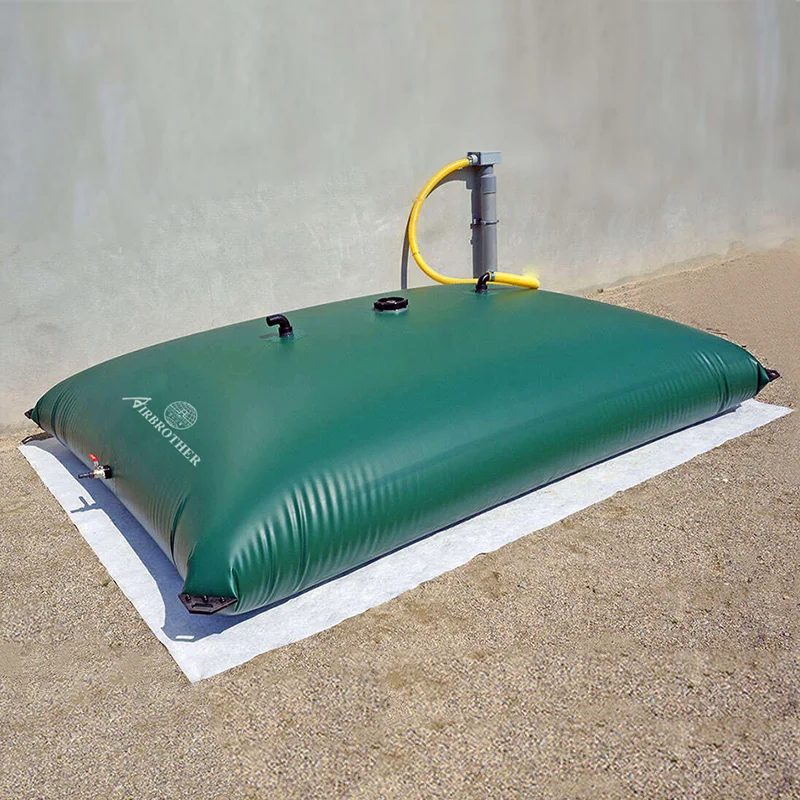 Factory Cheap 50000 L Pillow Shape Flexible Portable Water Collection Storage Tank PVC Collapsible Rain Water Tanks Garden