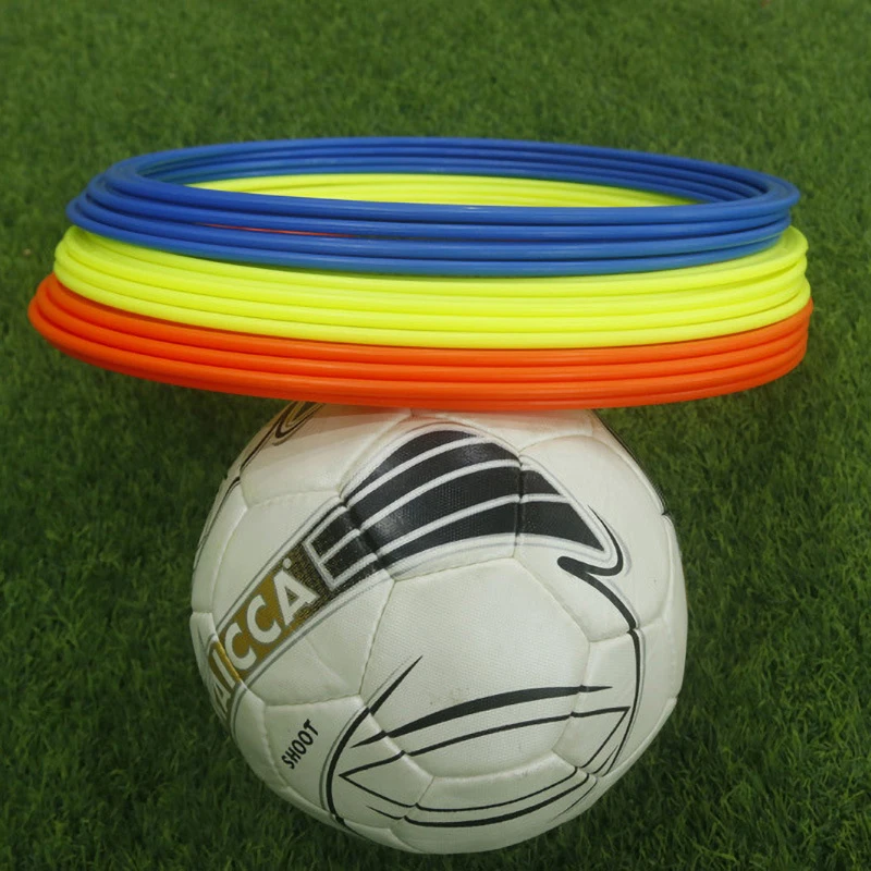 30/40cm Plastic Toss Ring Football Soccer Agility Training Kids Educational Games Throw Ring Fitness Speed Training Hula Hoop