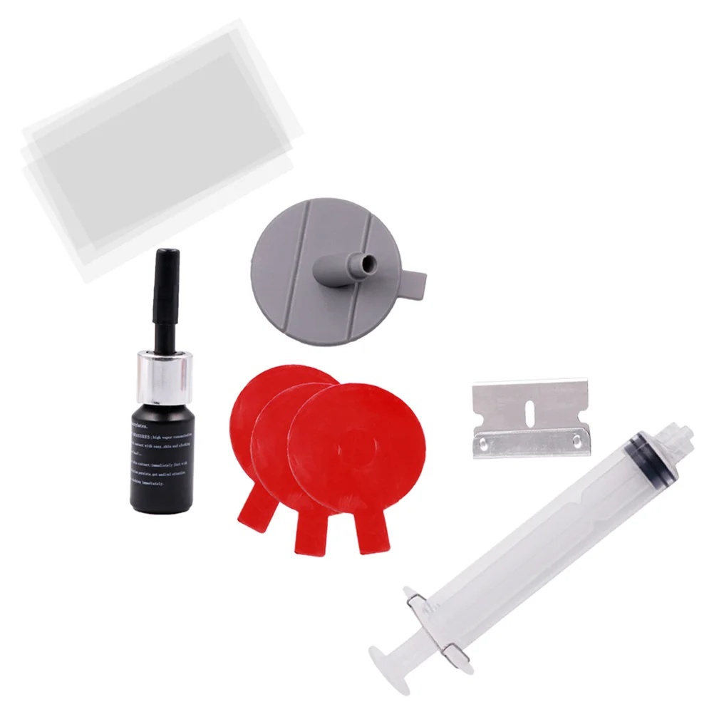 Window Glass Repair Tools Kit, pára-brisa, Crack Chip, Car Scratch, Abs Body, Rachado para Chips