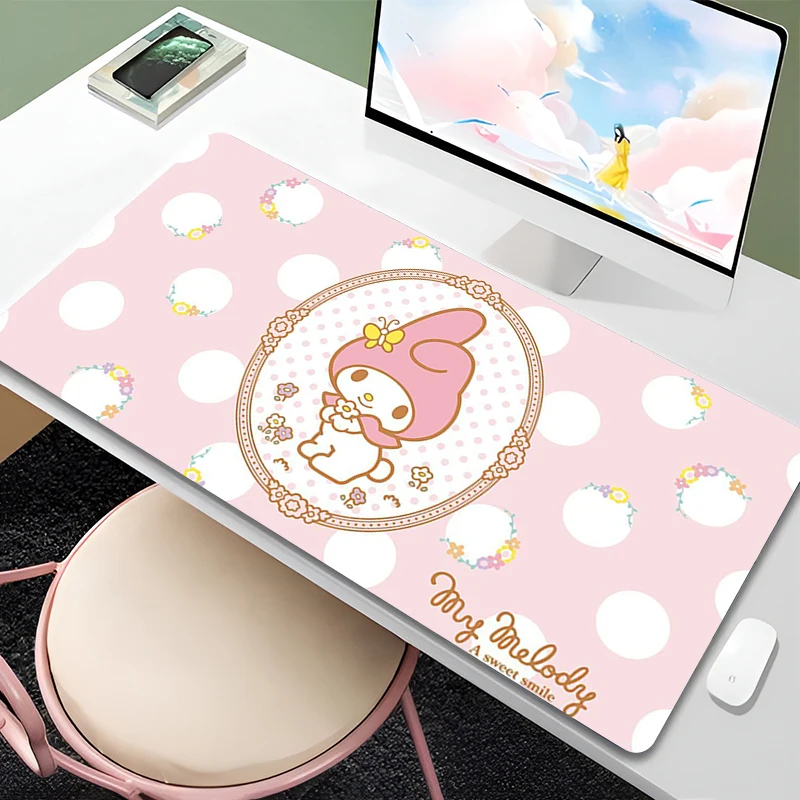 

Mouse Pad Gaming Larger XXL Computer Keyboard Desk Mat My Melody Laptop Speed Mini Pc Designed specifically Soft Cute Mousepad