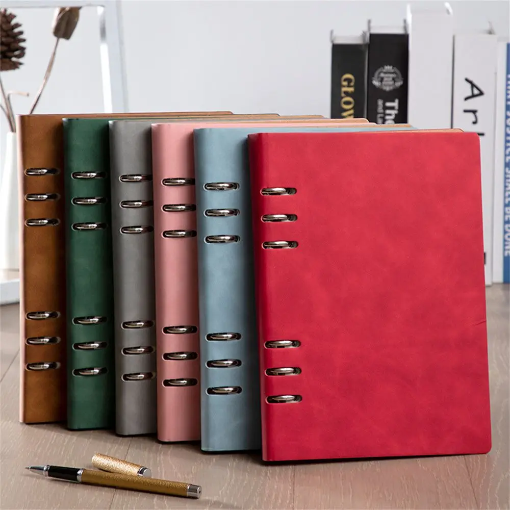 Agenda Coil Notebook Momo Pad Time Organizer Daily Weekly Planner Binder Spiral Notebook Loose leaf Notebook Journal Notebook