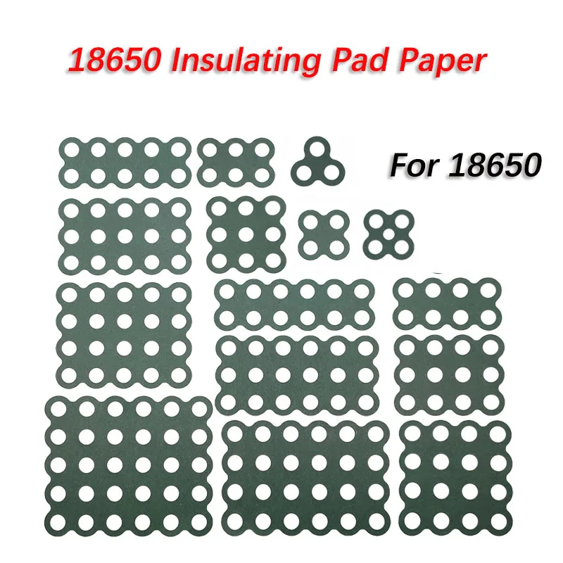 1 Paper 18650  Insulating 3P 4P 6P Pad  Battery Protection  Paper  Pad