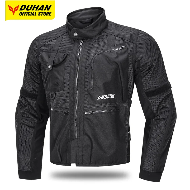 

Летняя сетчатая дышащая мотоциклетная куртка, мужская противоскользящая гоночная одежда, светоотражающая защитная куртка для мотокросса