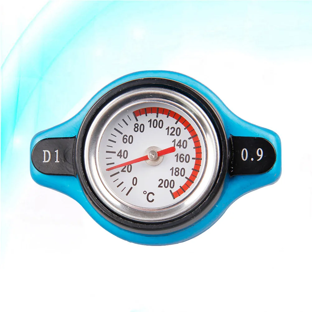

Car Water Tank Cover Water Temperature Gauge Thermometer Radiator 1.1 Bar Adjustable Pressure Balancing Dial Type Temperature